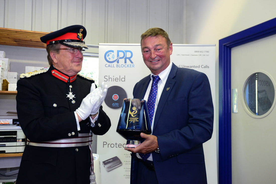 Queen’s Award Presentation From HM Lord Lieutenant